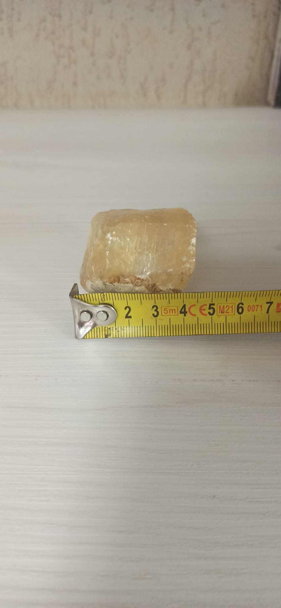 Cristal | Mineral - Calcit galben (piatră brută) 87,5 g, 3-4 cm