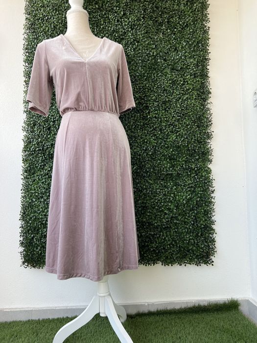 Rochie H&M roz pudra