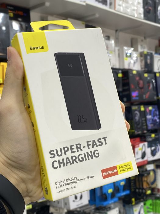 Внешний аккумулятор Baseus Star-Lord Digital Fast Charge Power Bank