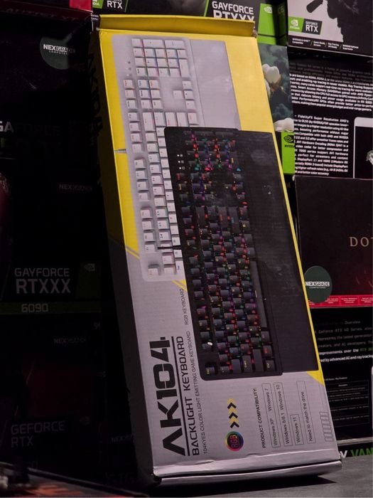 Клавиатура механическая AK104