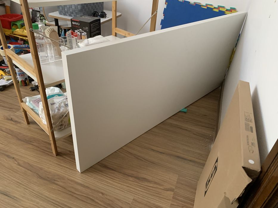 Blat alb Ikea Lagkapten 140x60 cm