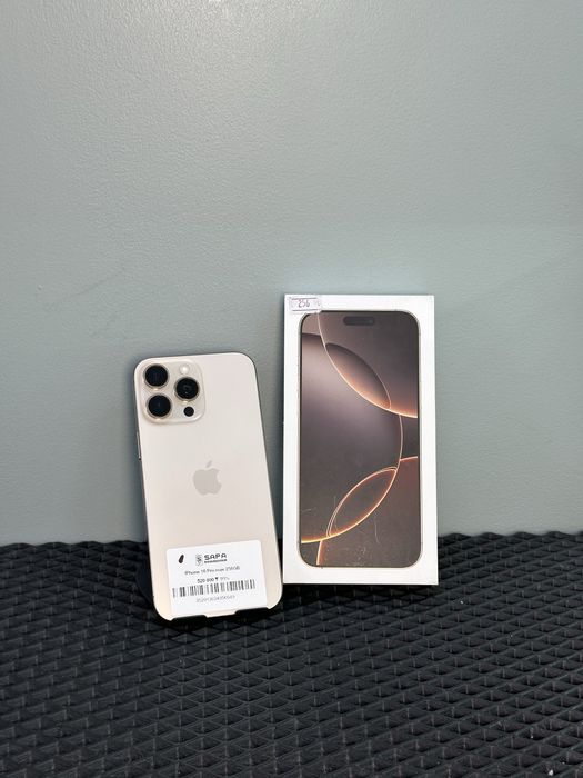 Айфон 16 про макс дезерт 256гб