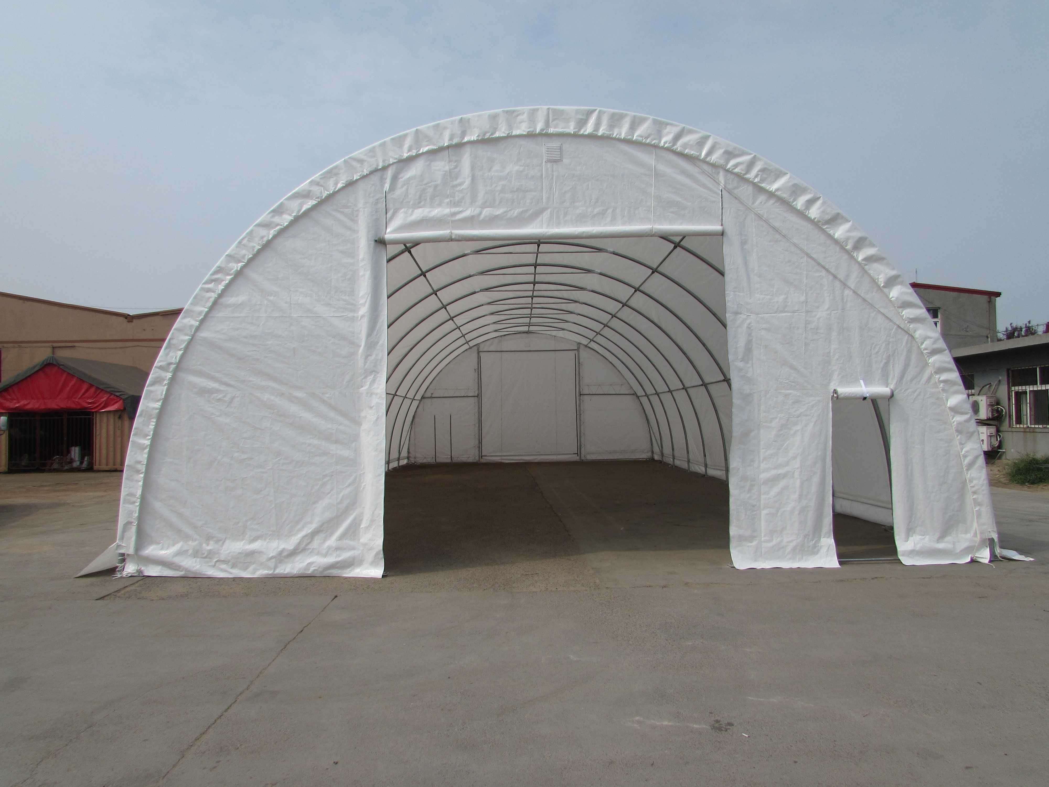 9x12m Corturi Industriale Cort/ Halā Semirotunda Depozitare GM
