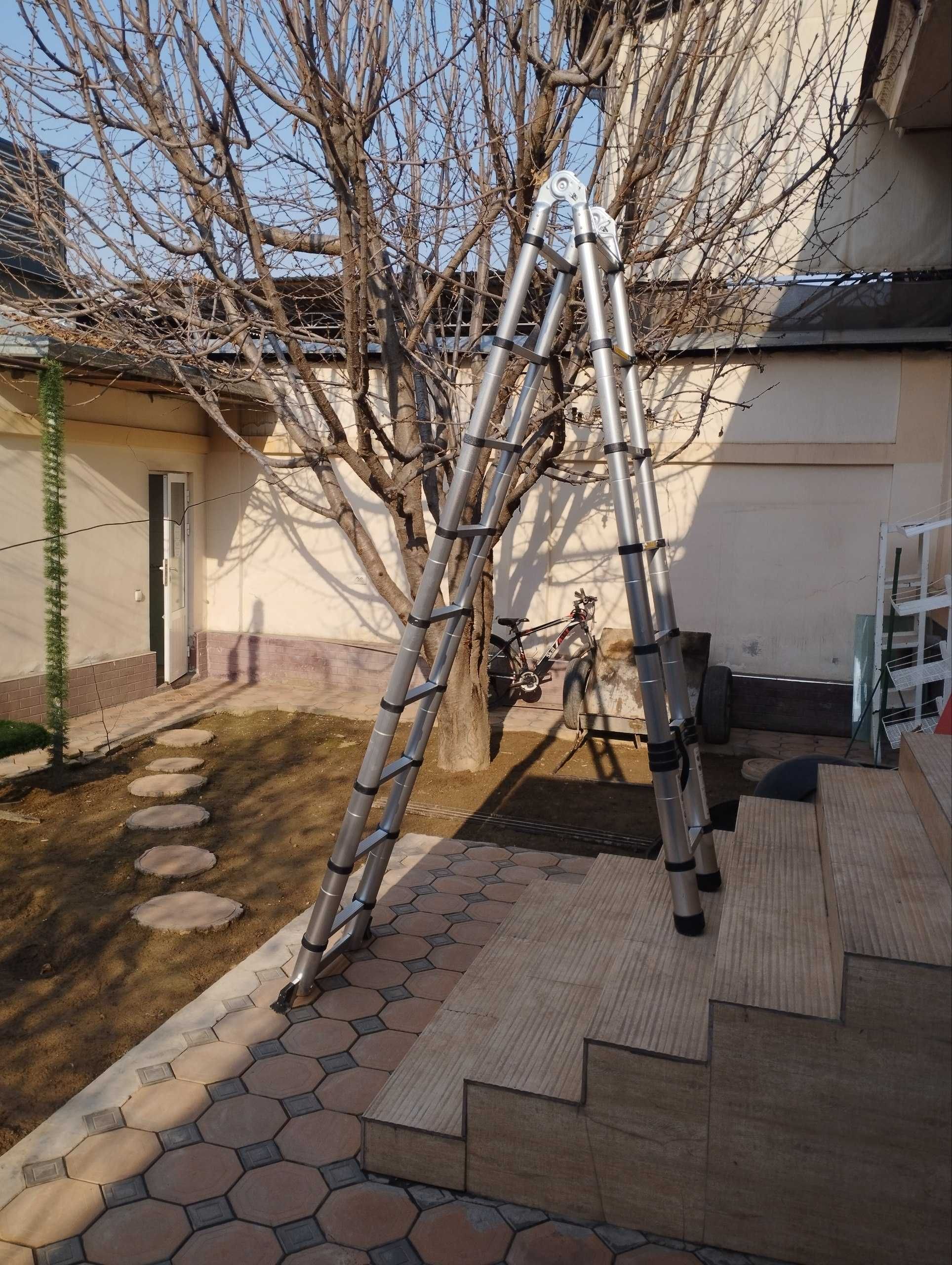 стремянка телескоп сдам в аренду 2,6м