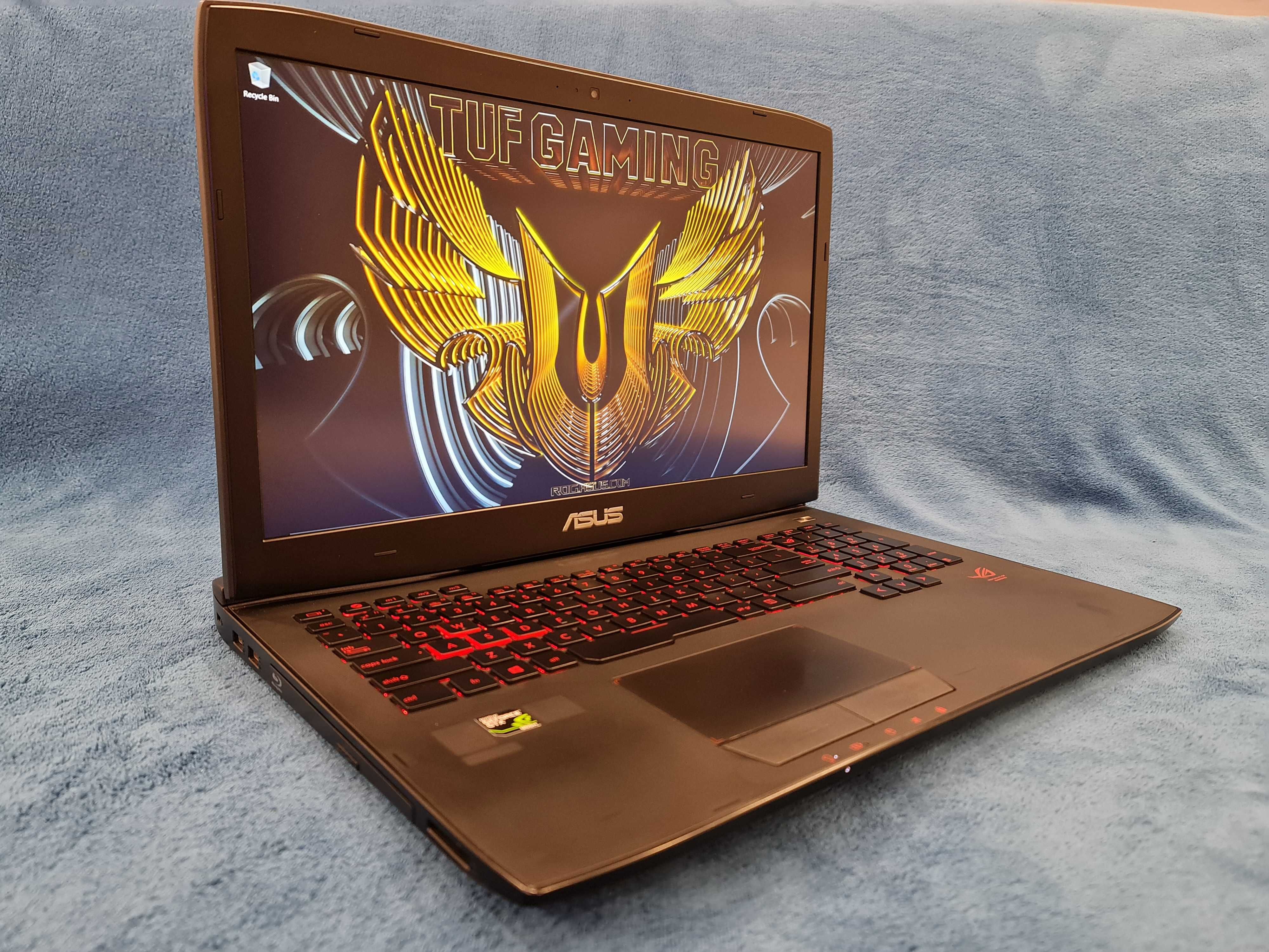 Laptop gaming Asus Rog, intel core i7 quad core , display de 17,3 inch