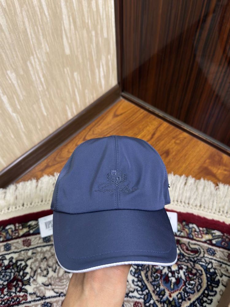 Кепка Loro piana синий цвет