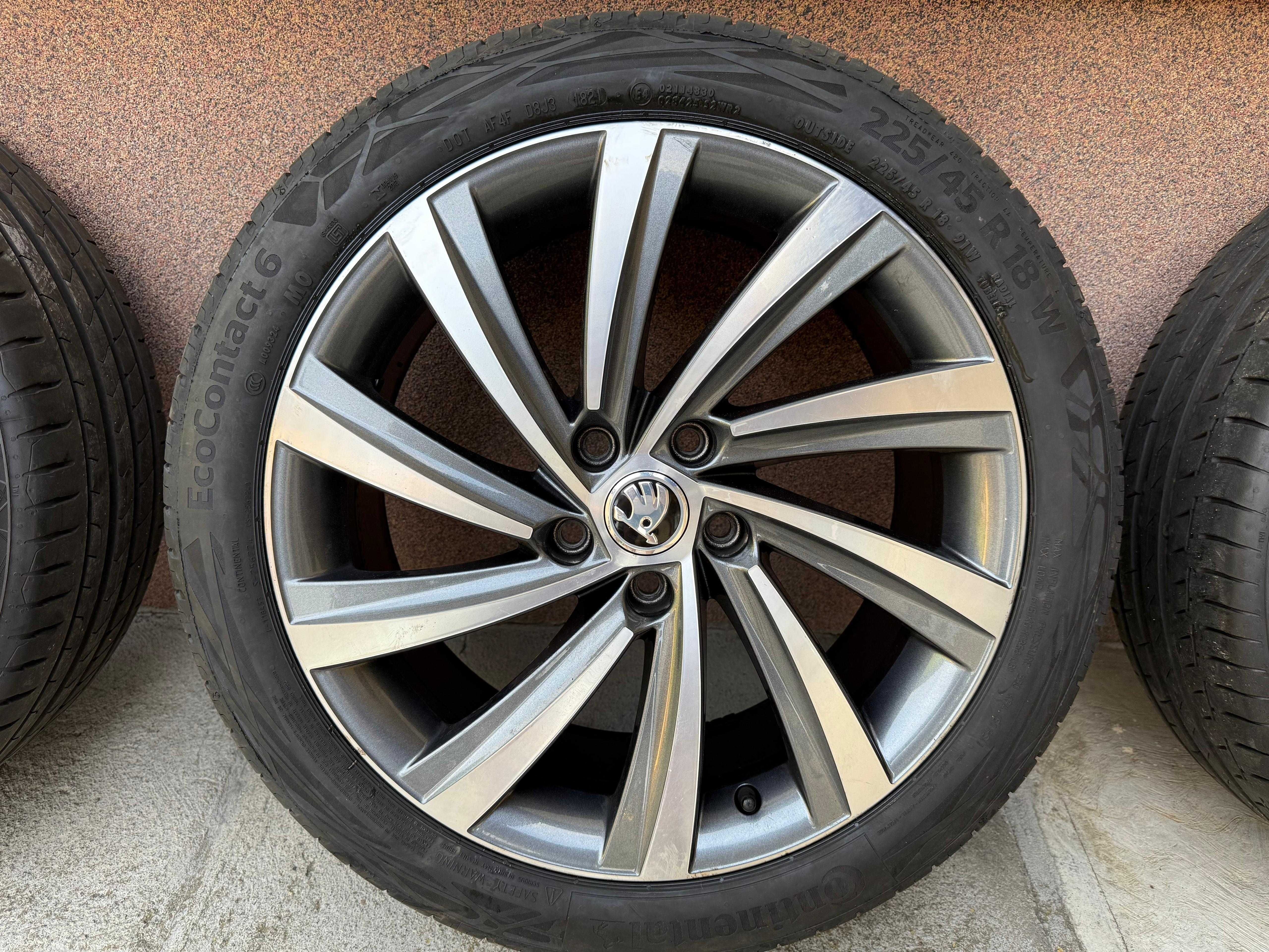 Jante Perseus originale Skoda 5 x 112 7,5x18 et 48
