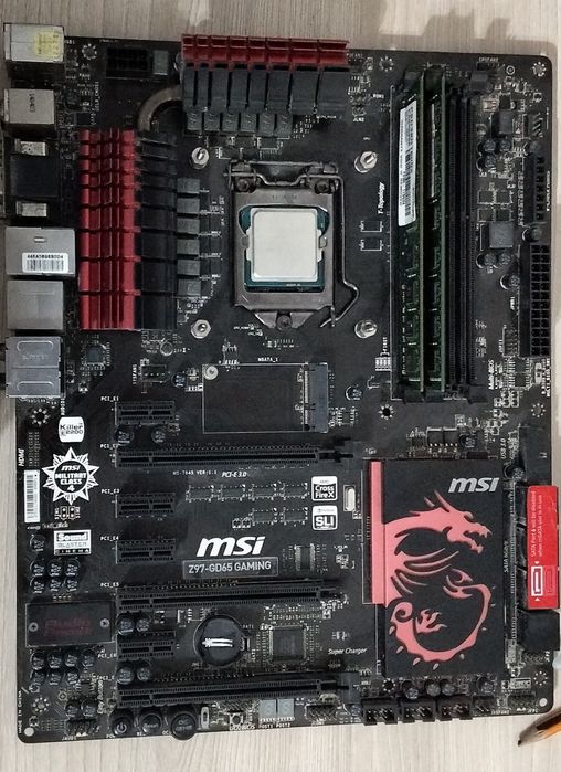 Срочно продам плату msi z97 gd65 gaming