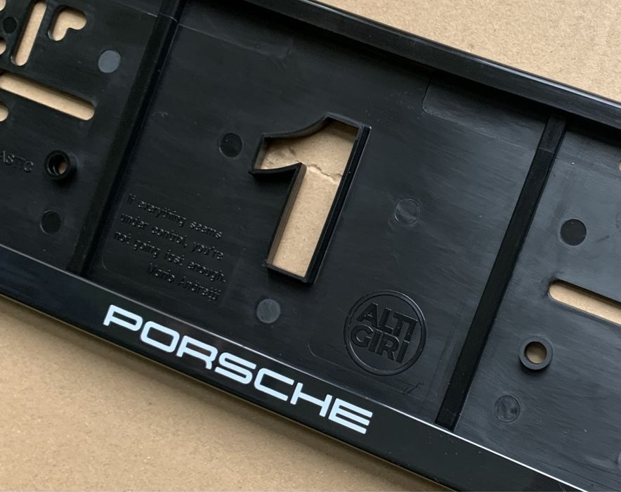 Рамки за номер Порше 911 турбо Кайен ГТС карера 997 4S Porsche 991 FF