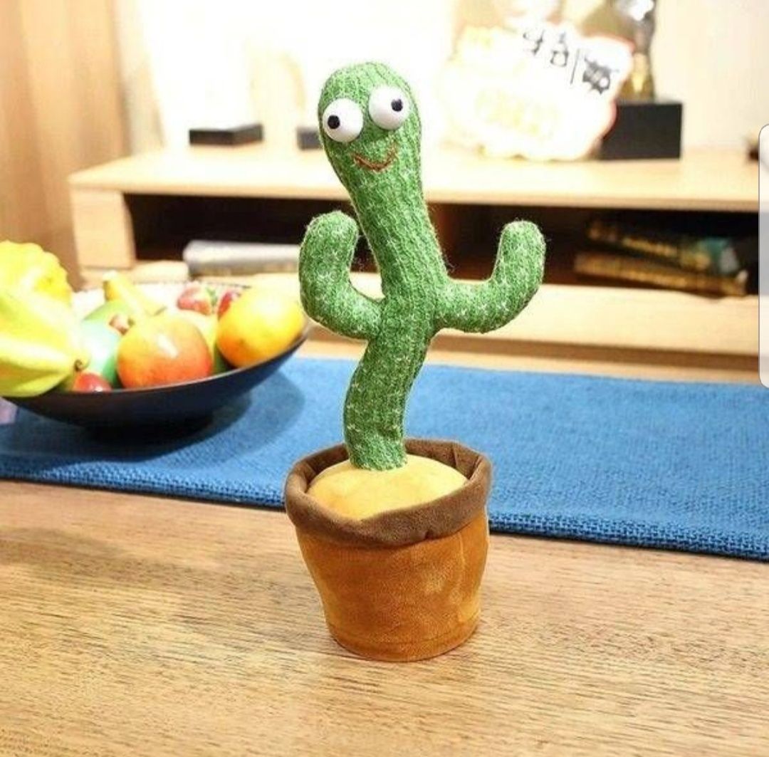 Cactus costum texan dansator interactiv educativ cântă dansează imită