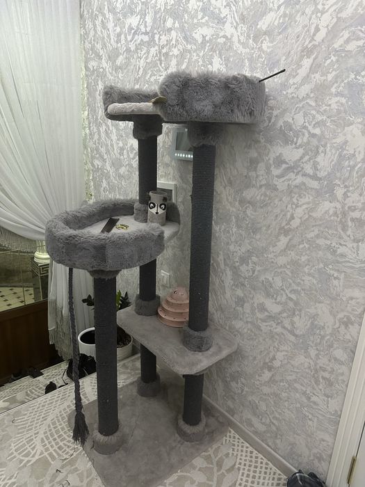 Кошачий домик состаяна хорошие