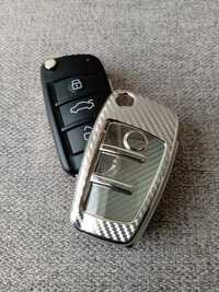 Протектор (TPU-кейс) за сгъваеми автомобилни ключове за Audi!