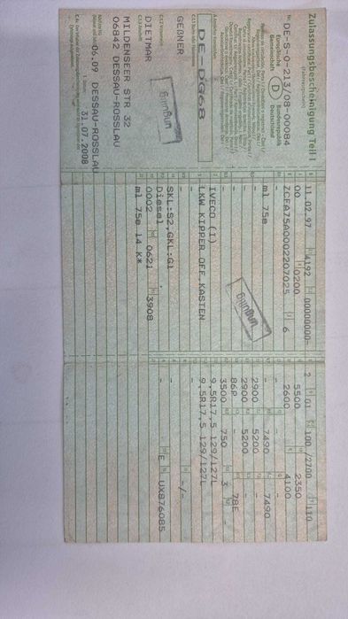 IVECO Eurocargo Basculabil 7.5 tone