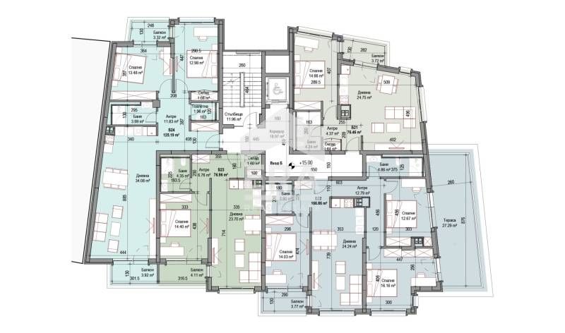 ЕРА ТЕРА продава нов четиристаен апартамент в кв. "Сухата река", София
