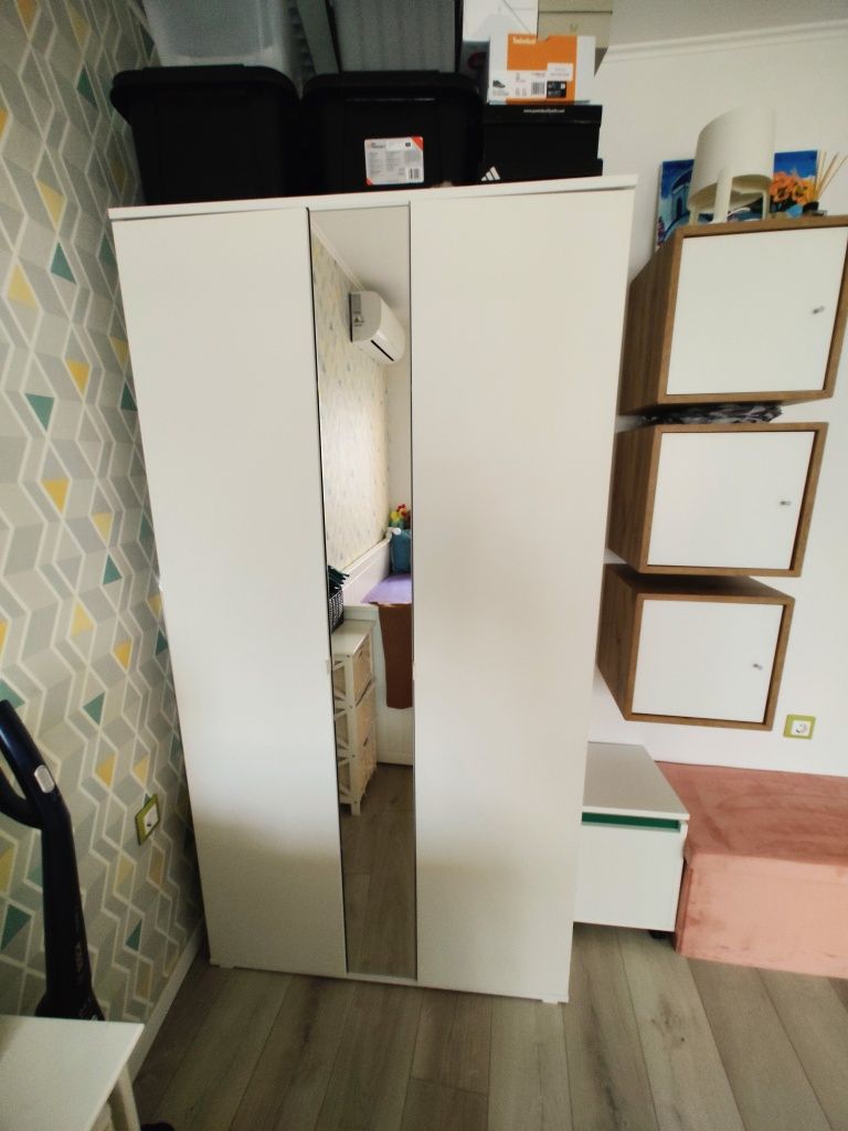 Двукрилен гардероб VIHALS  (IKEA)