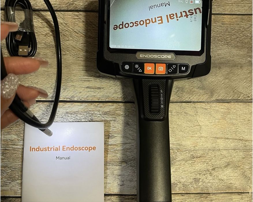 Новый эндоскоп для диагностики / Камера ДВС задиры