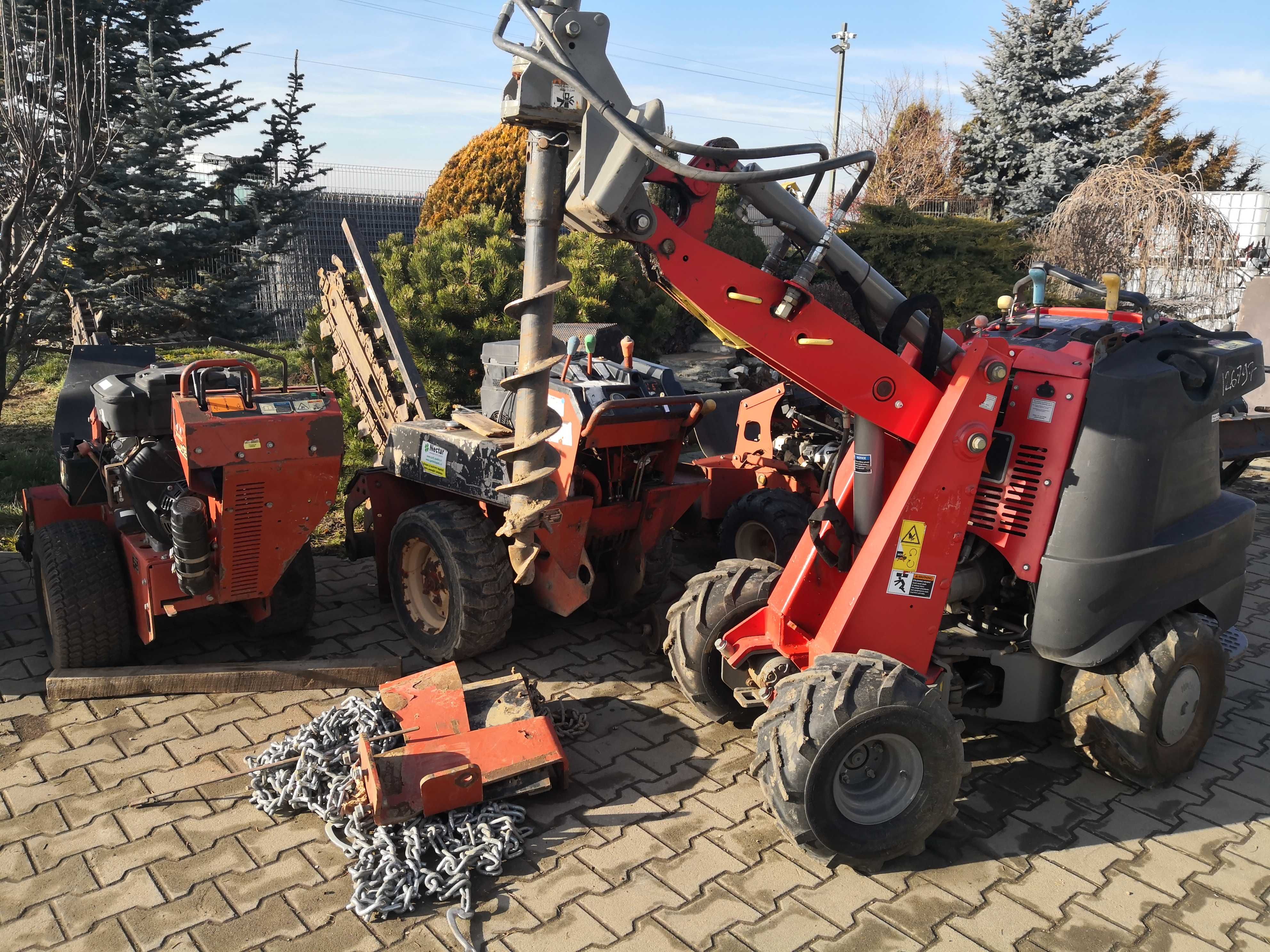 Atașament foreza/burghiu pt. multifuncțional Ditch Witch Zahn R300