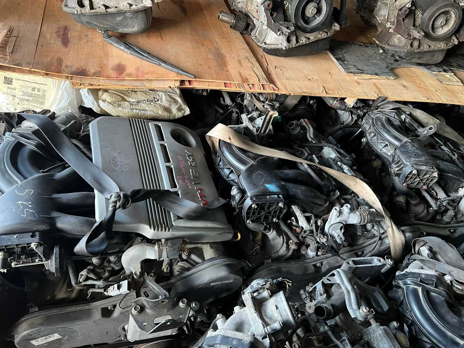 двигатель 1MZ-fe vvti, 3MZ 3.3 мотор коробка с раздаткой