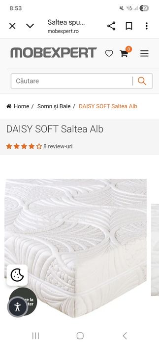 Saltea Mobexpert Daisy Soft 140