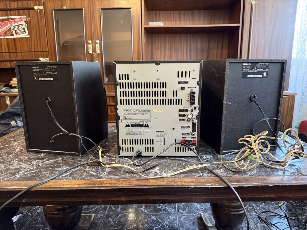 Стереоуредба Aiwa - 1200W PMPO, донесена от Дубай