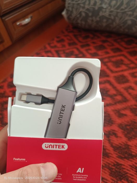 Адаптер USB-C — Gigabit Ethernet