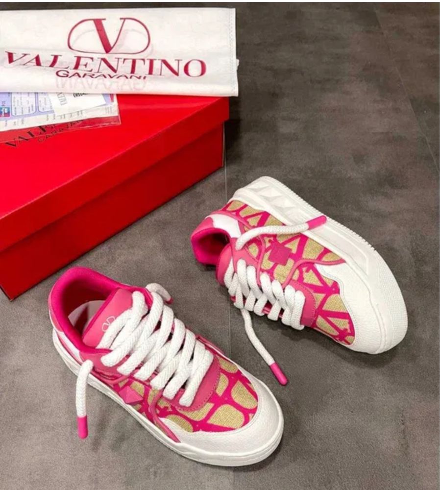 Adidasi Valentino roz pink PREMIUM