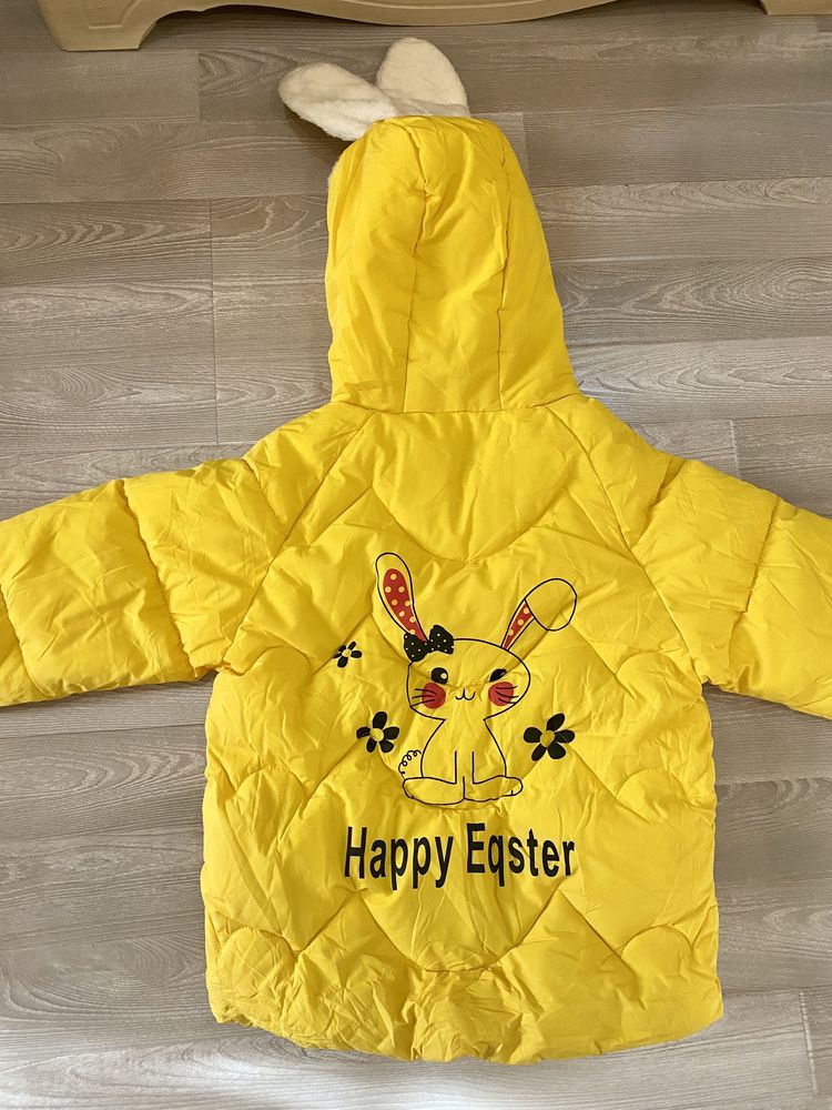 Новая куртка для девочки 3-4годика