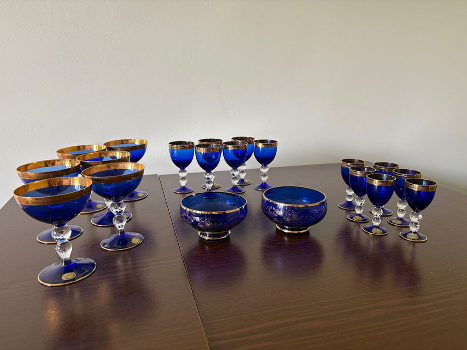 Продам новые фужеры, рюмки и вазочки