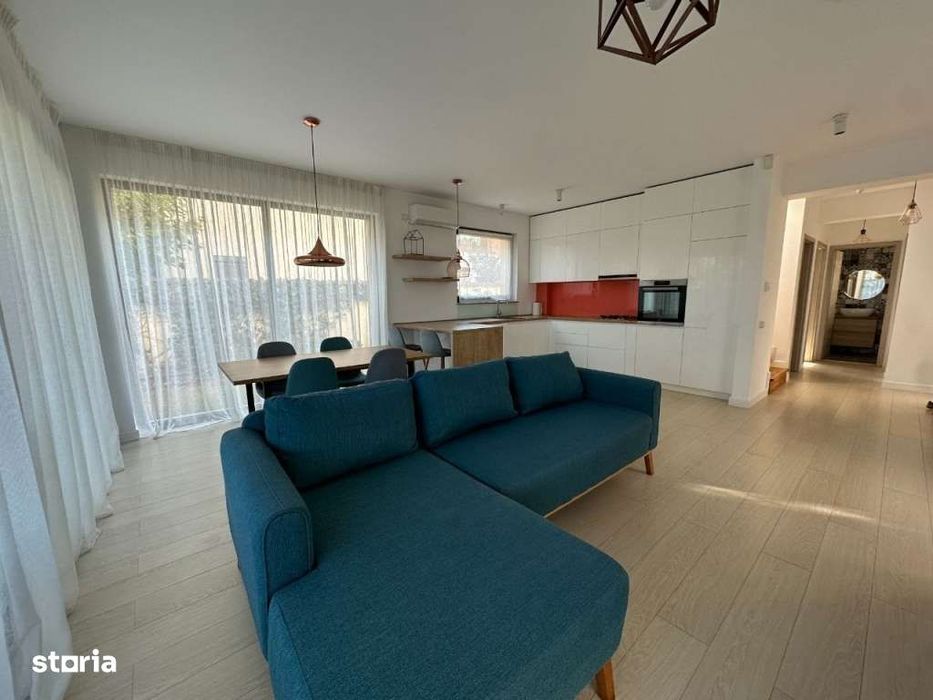 Vila Otopeni renovata, 3 dormitoare+birou Zona 23 August - Mega