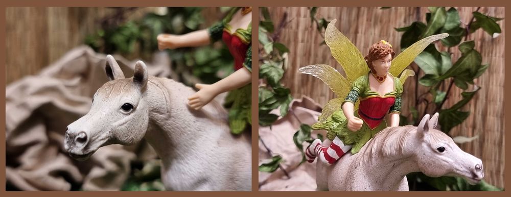 Set cal Schleich si figurina Elf