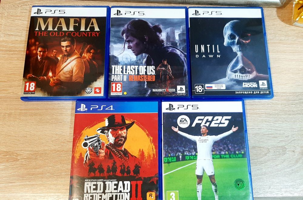 Игры пс 5/пс4 продажа