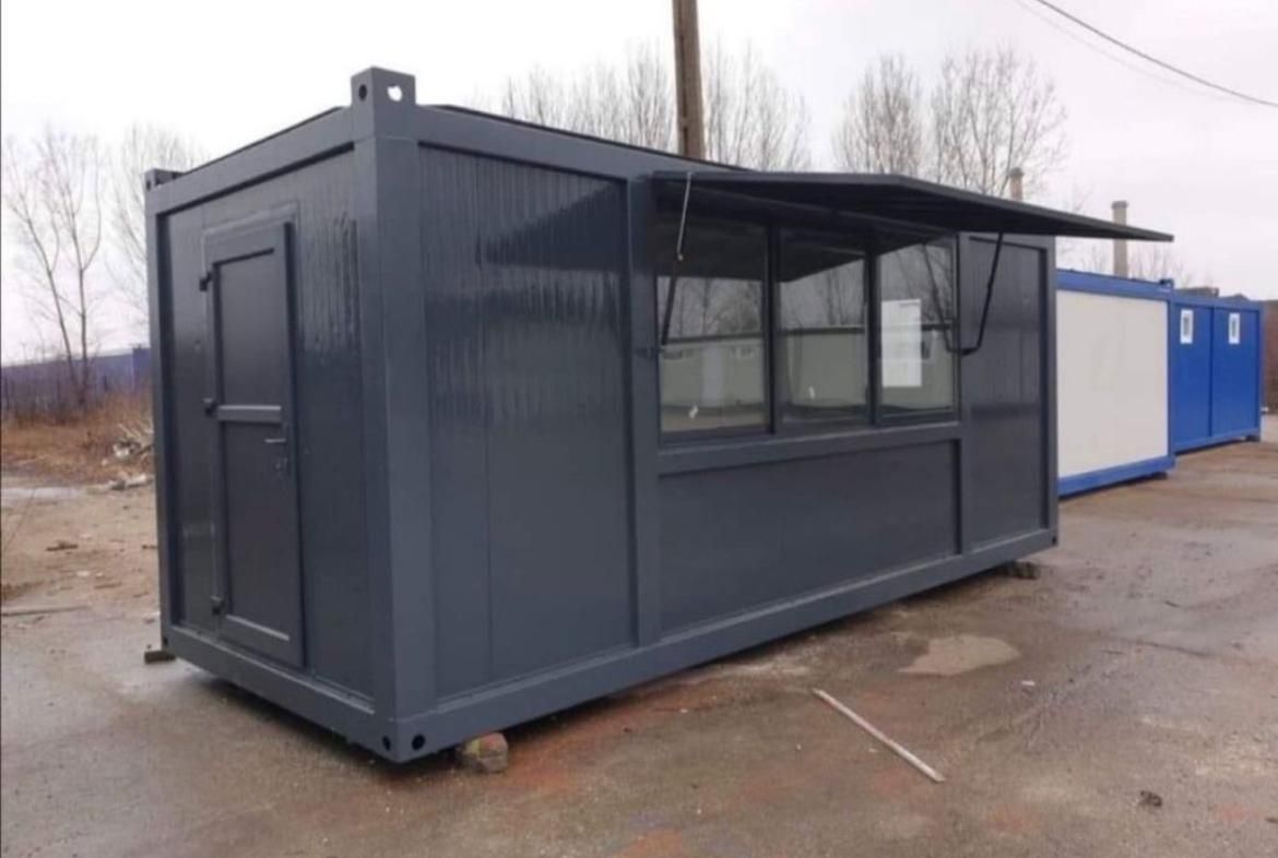 Container birou containere vestiar santier vitrina paza fast-food