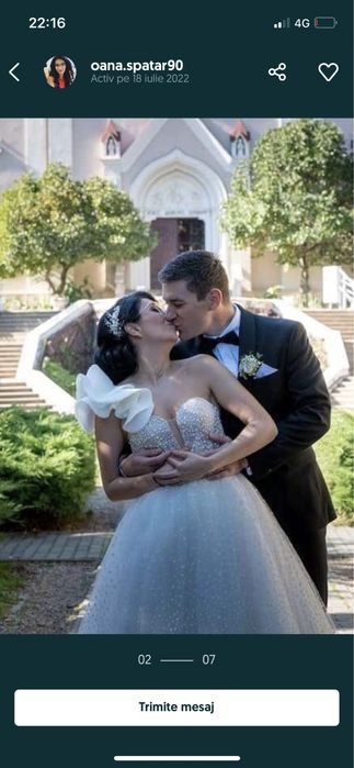 Rochie mireasa deosebita IMOLACY