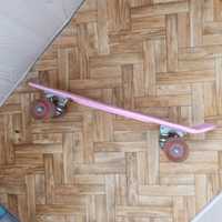 Розовый  скейтборд (пинеборд) 2000