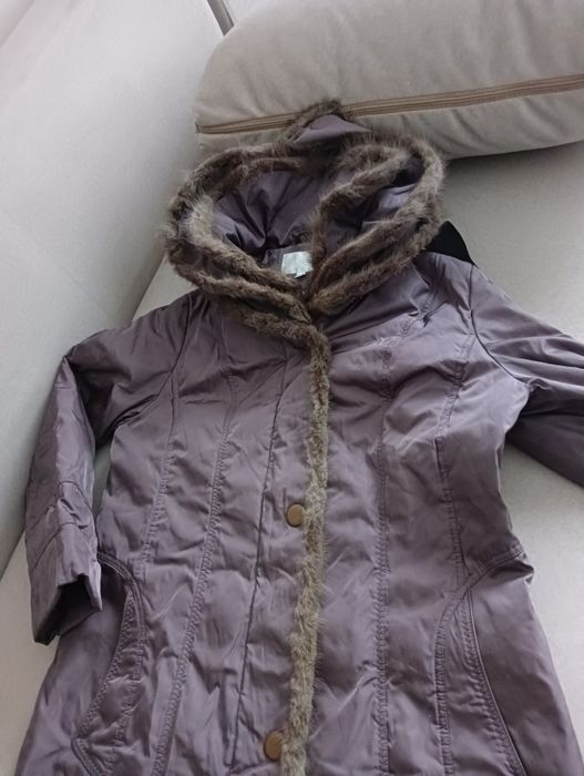 Женский пуховик в хорошем состоянии производство Турцияя