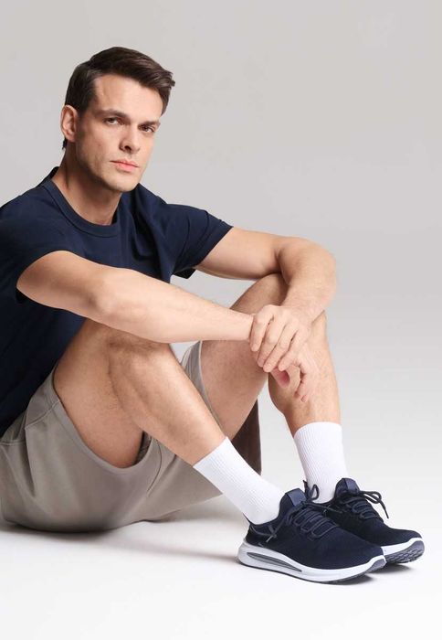 Мужские кроссовки Classic, цвет синий - Стиль и Комфорт