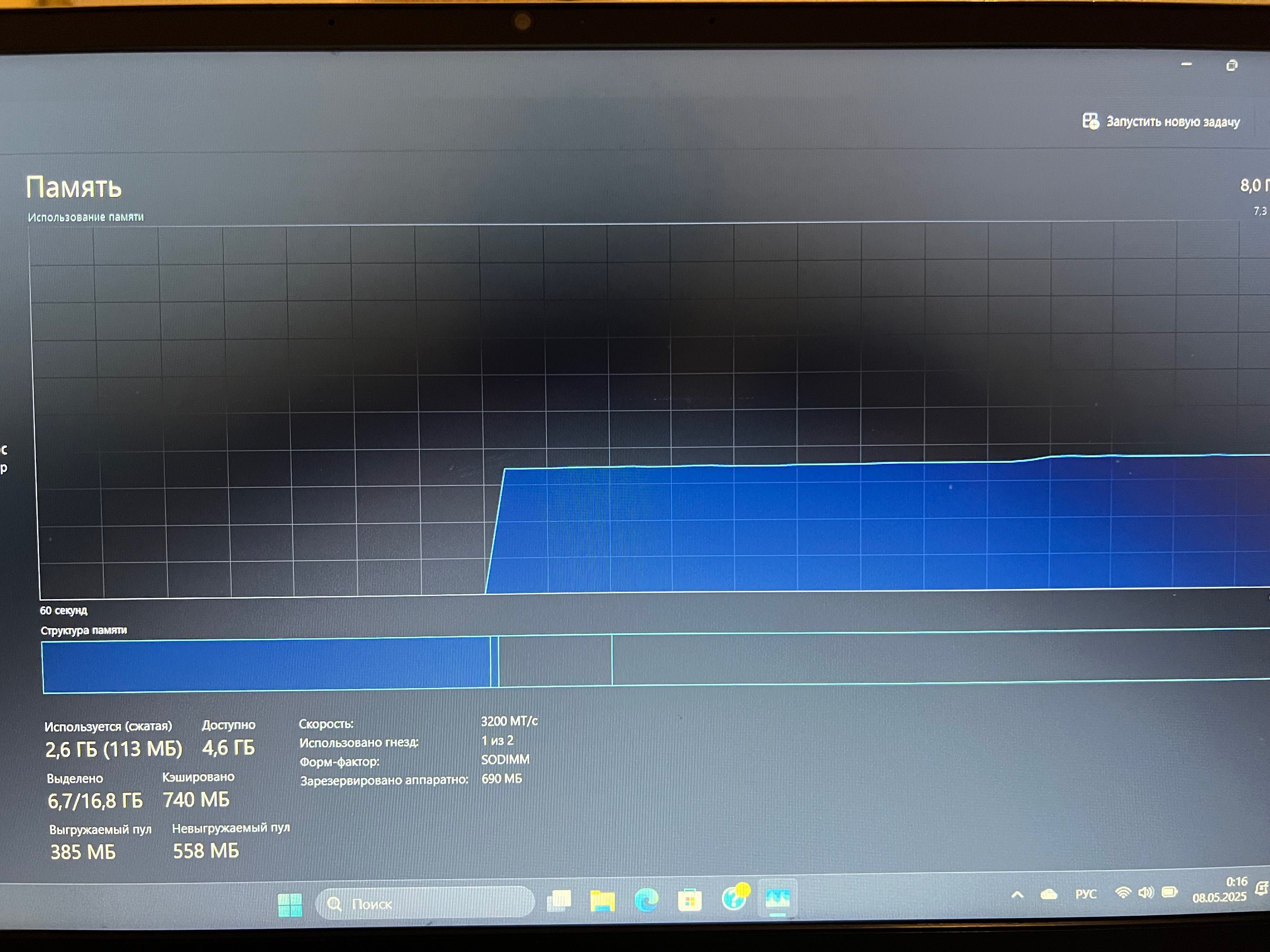 Лаптоп HP 256 gb