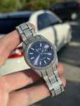 ceas rolex datejust pave blue dial 41,mm