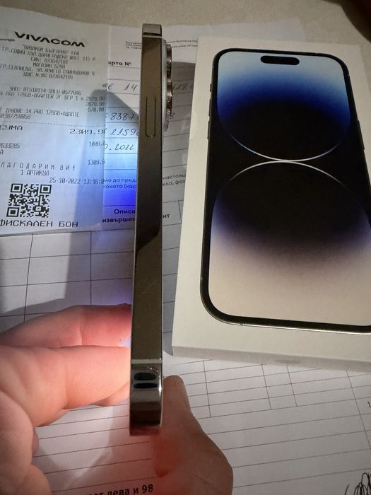 Apple 14 pro silver 128GB