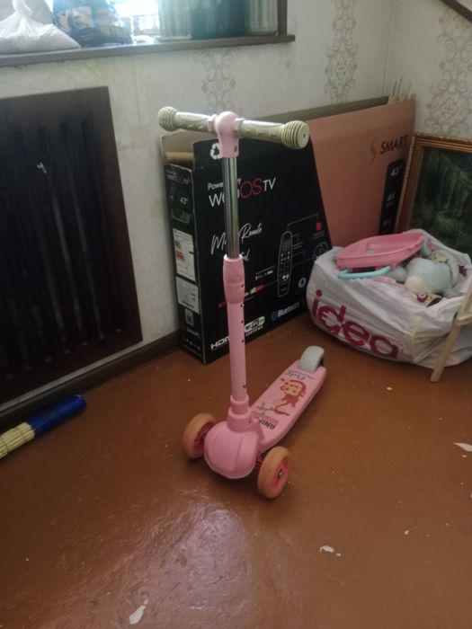 Самокат и велосипед срочно продам