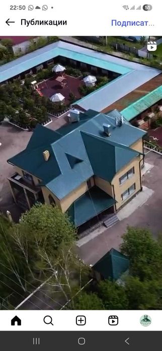 продаётся зона отдыха, кафе, гостиница, коттедж в курорте Бурабай