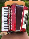 Acordeon Parrot impecabil + cutie nouă