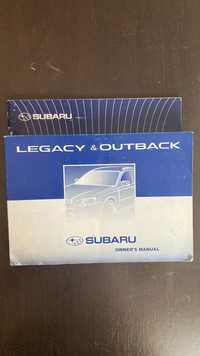 Книга паспорт эксплуатации Subaru Legacy & Outback