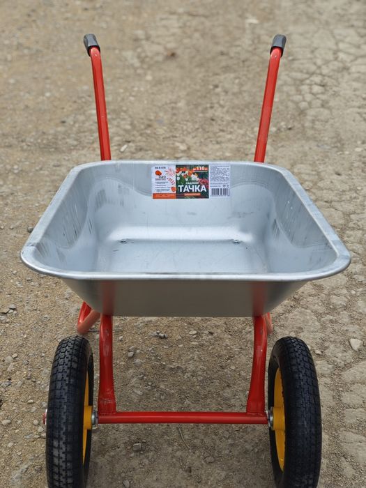 Тачка строительная двух колесная