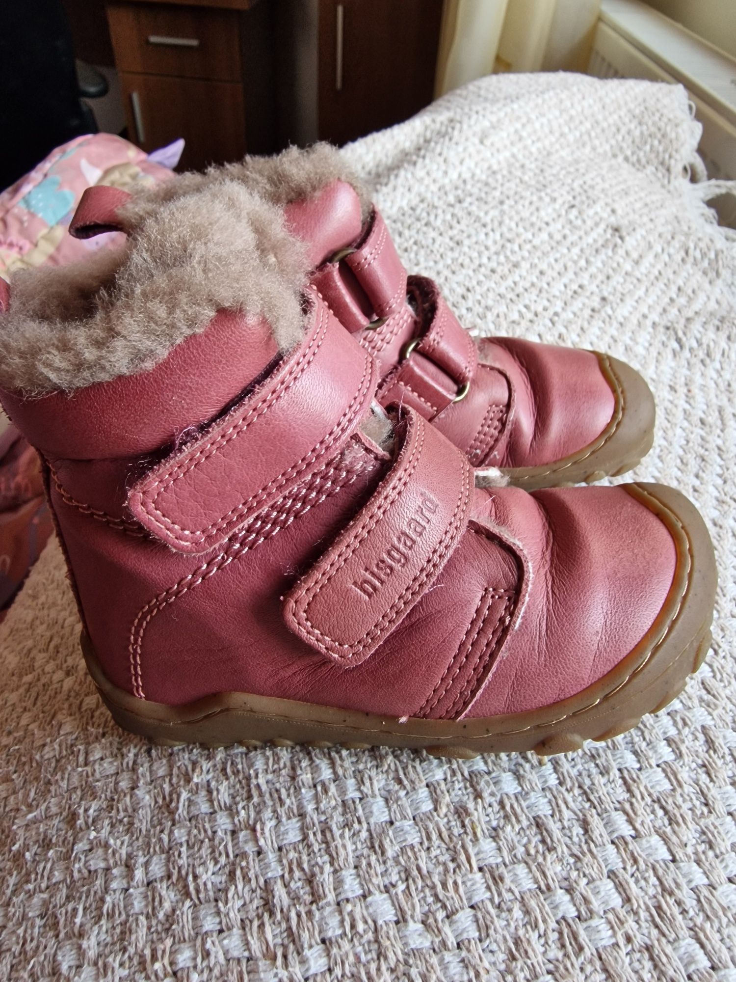 Ghete iarna barefoot imblanite Bisgaard