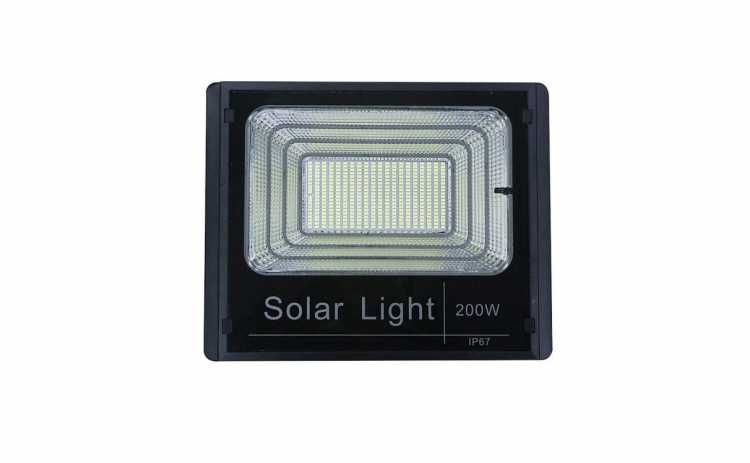 Lampa Proiector cu Panou solar 200W
