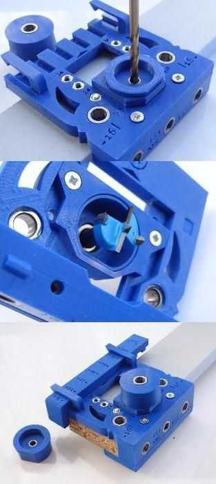 Sablon mobila plastic pentru minifix rafix dibluri