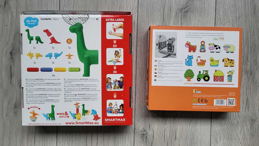 Jocuri motricitate si creativitate copii 2+ ani (Smart Max, Viga)