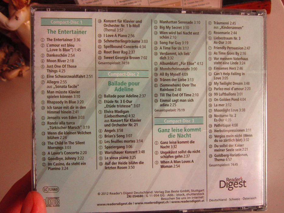 cadou rar muzica Perle la Pian 3CD si Nai 3CD sigilate,Germania 2012