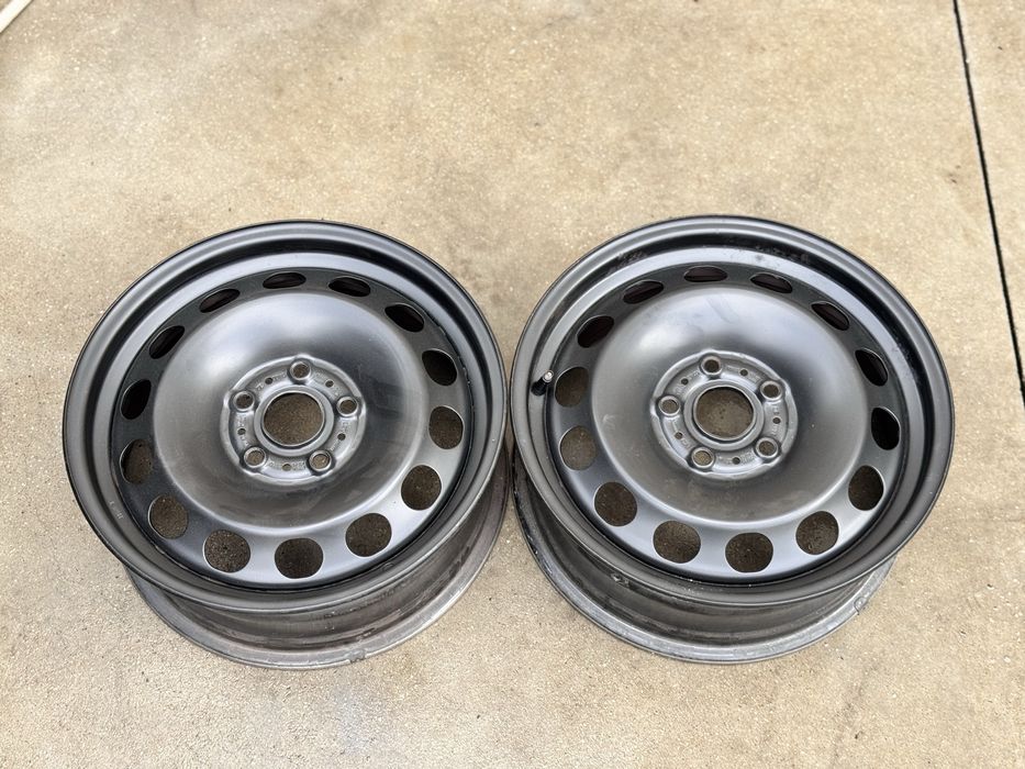 2бр железни VW Audi Skoda Seat 16цола